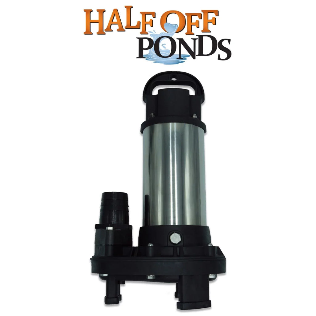 GPH Series liquid Ponds PONDS PN-6300 Direct and Piranha - OFF Gardens, Drive 6,300 for Submersible HALF Waterfalls Pump
