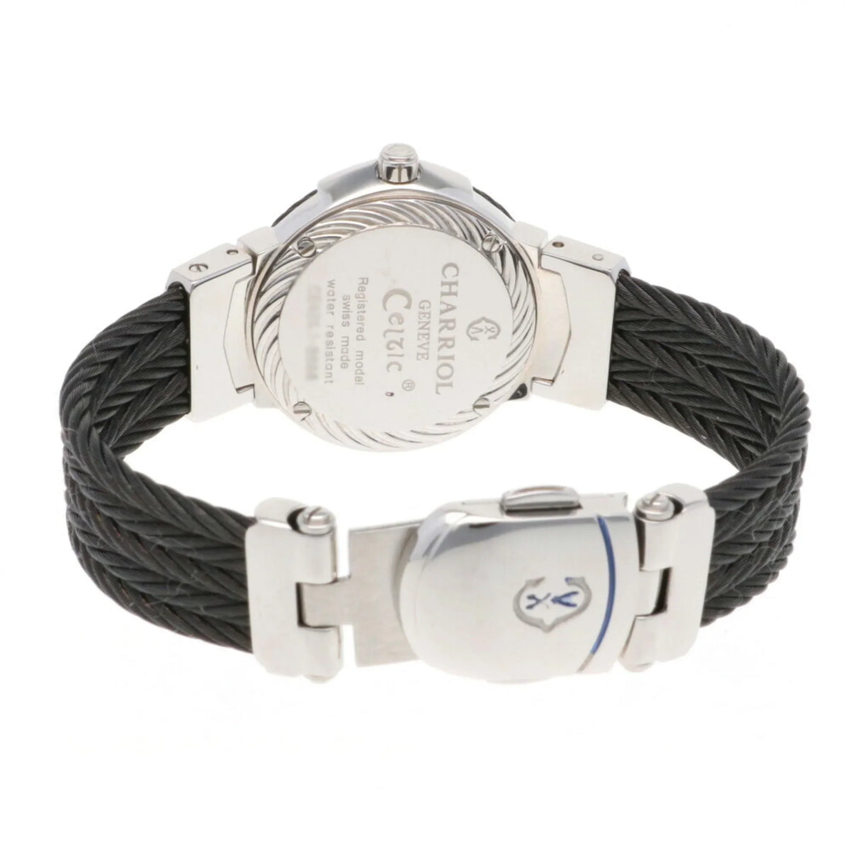 Steel Watch (Good) Pre-Owned CHARRIOL Quartz Stainless Saint-Tropez Women's