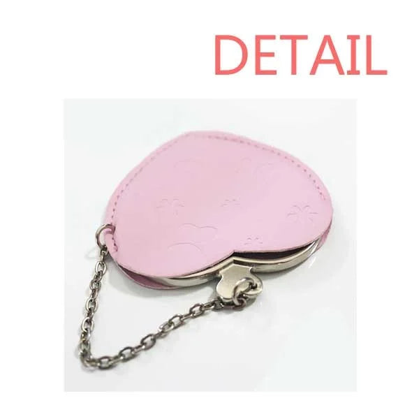 Makeup Heart Dragon Purse Travel East West Winged Pink Animal Myth Mirror
