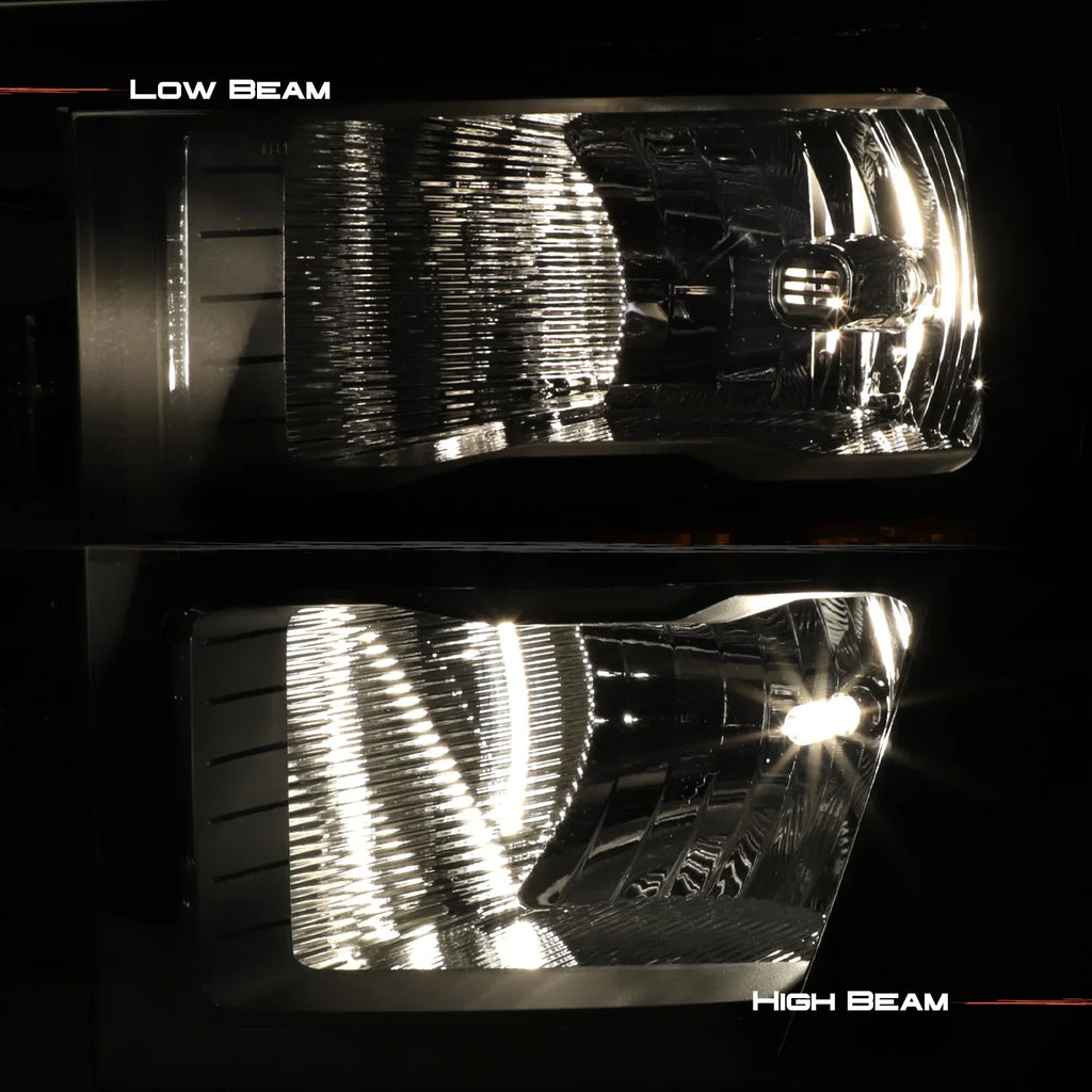 2021 Truck Headlamp design [Halogen Driver F150 Black Side 2023 Housing Fit Headlight 2022 Pickup Type] - AKKON Left OE