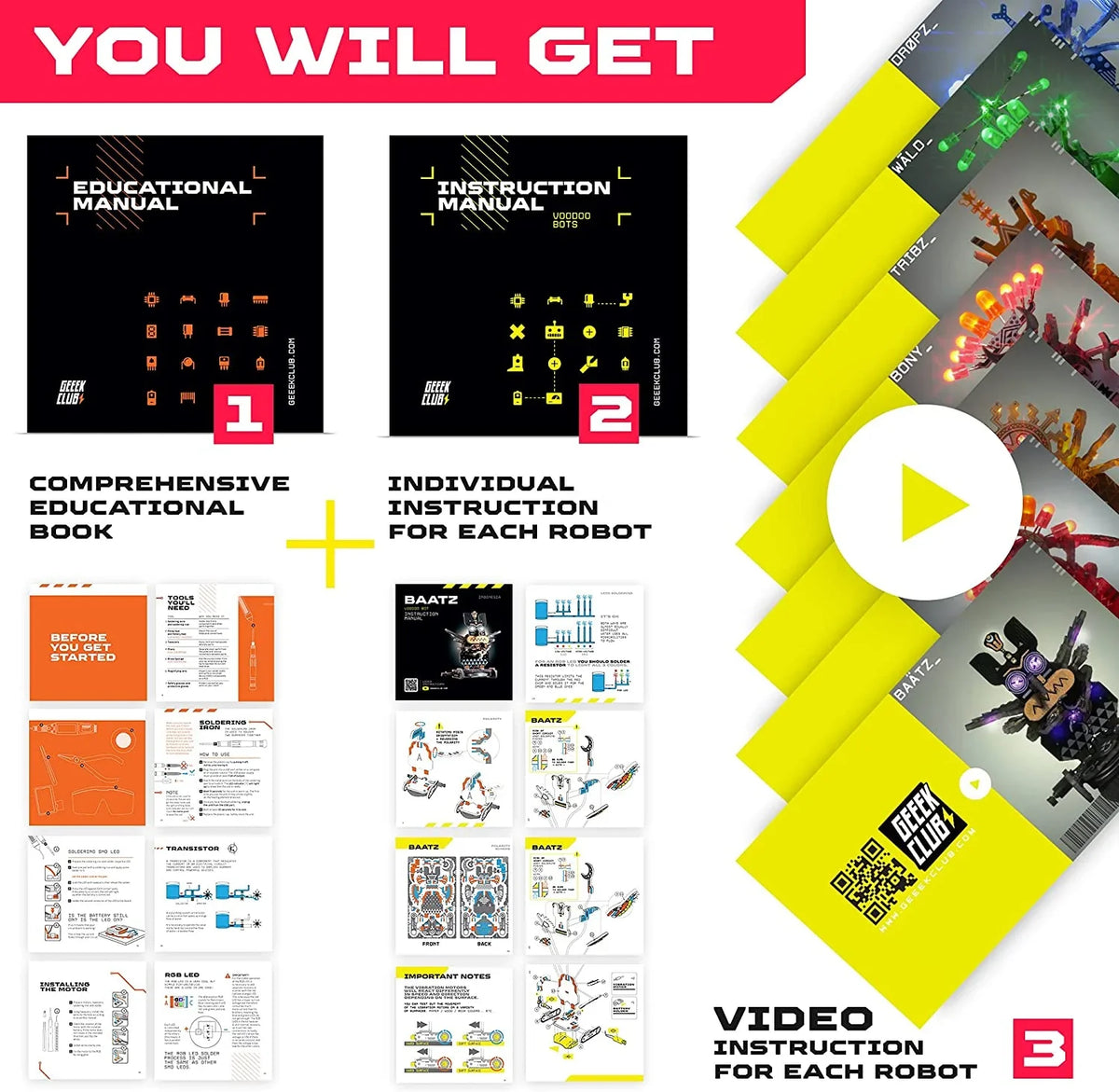 set Boards ROBOTS Circuit full Voodoo Printed 7