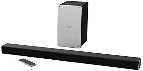 Channel System BLACK Soundbar - Box Bluetooth Vizio Open 2.1 SB3621N-E8 Subwoofer 36"
