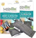75g Year Gym Moso Charcoal Scent Absorber. Odor Bamboo Purifying 2 Shoes, Bags. Bags) Moso Lifespan! Packs Bags Mini Two Free for A and Gear. Air Odor Eliminator Natural of Sports (Two Premium