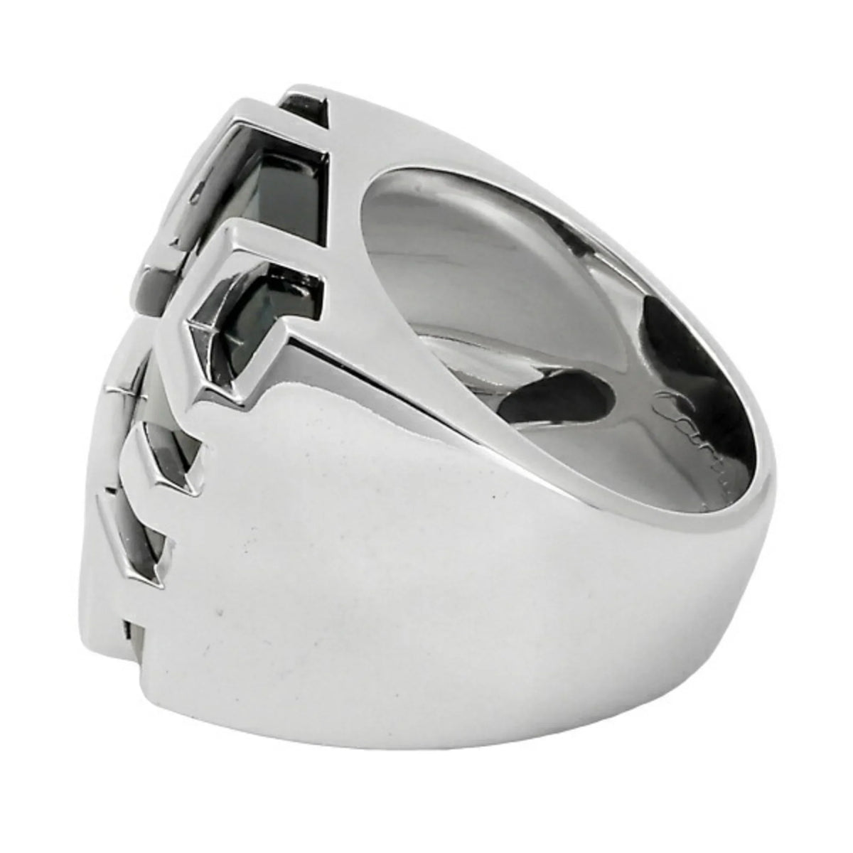 Eye Tiger Cartier Gold Ring Dragon (Good) the Pre-Owned K18WG of Kiss White