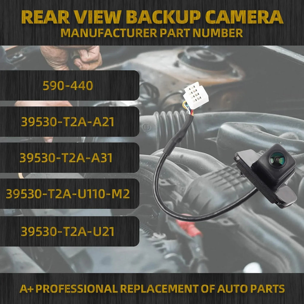 Accord Reversing Camera ist View Parking with Camera Sedan 2014-2017 Compatible Backup Honda Rear