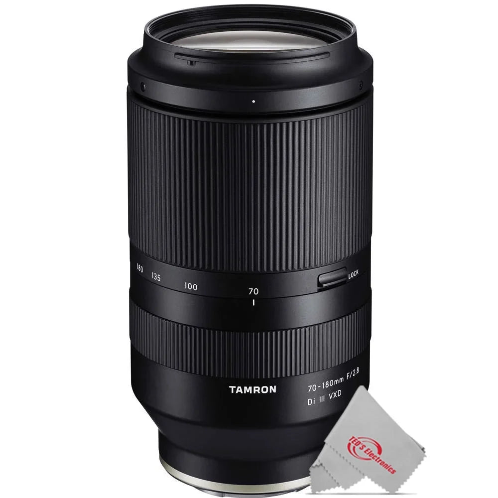 Mirrorless 70-180mm Kit with III VXD Camera Black Di Alpha Lens Full-Frame Tamron Accessory a7C