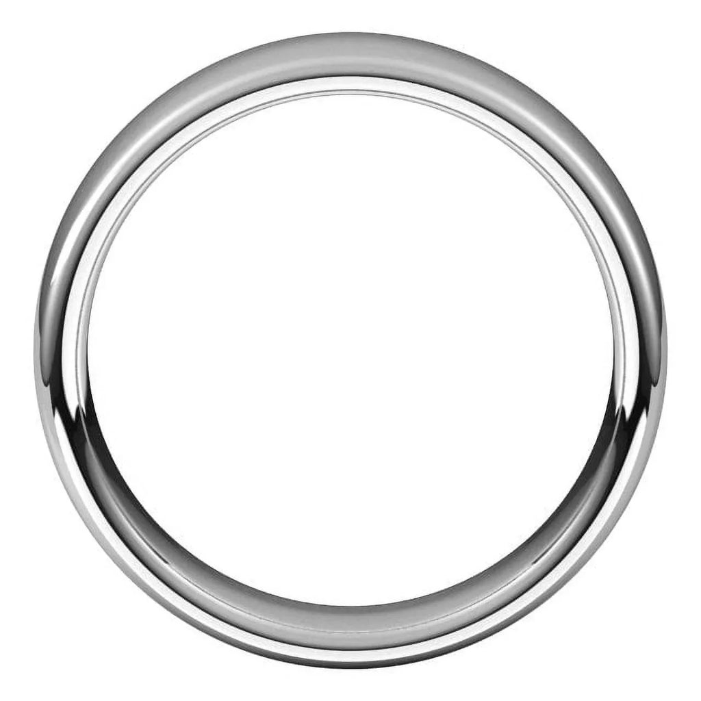 E11:1054:P European dimension mm White 14K Band 11 6 X1