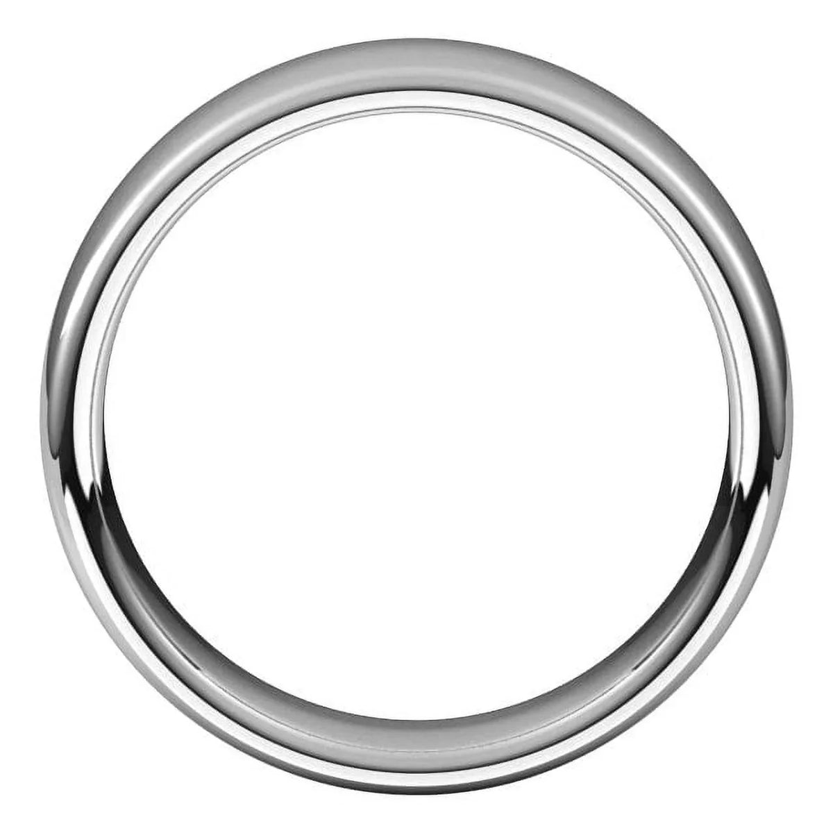 E11:1054:P European dimension mm White 14K Band 11 6 X1