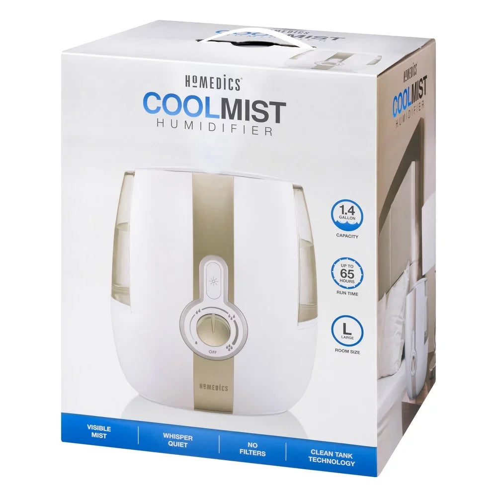 Cool Humidifier, Ultrasonic Mist UHE-CM65 HoMedics