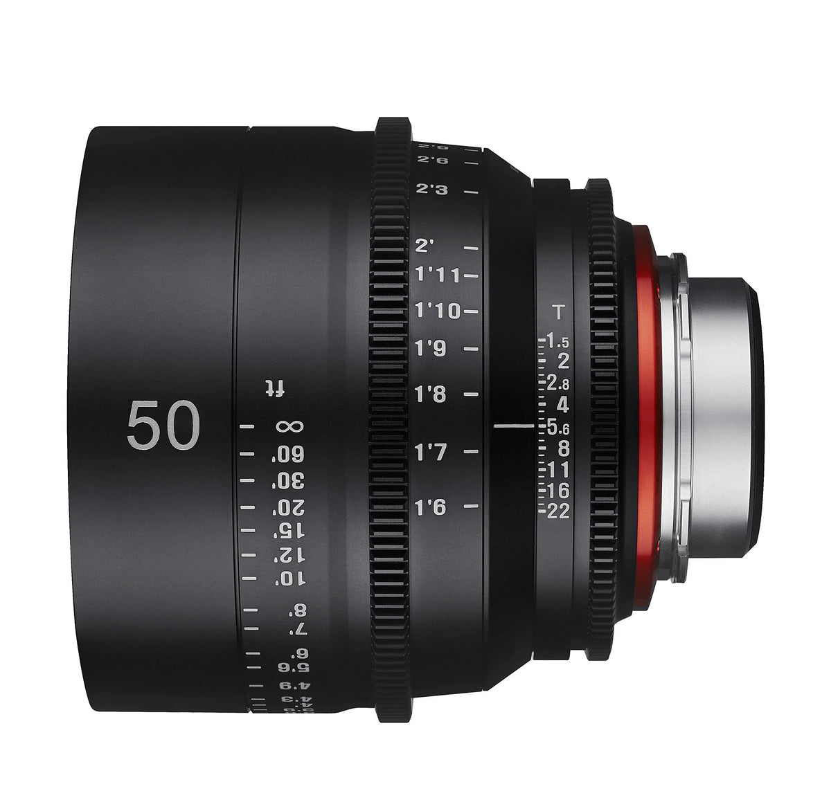 Professional Lens Xeen EF Rokinon 50mm T1.5 Cine Canon for XN50-C