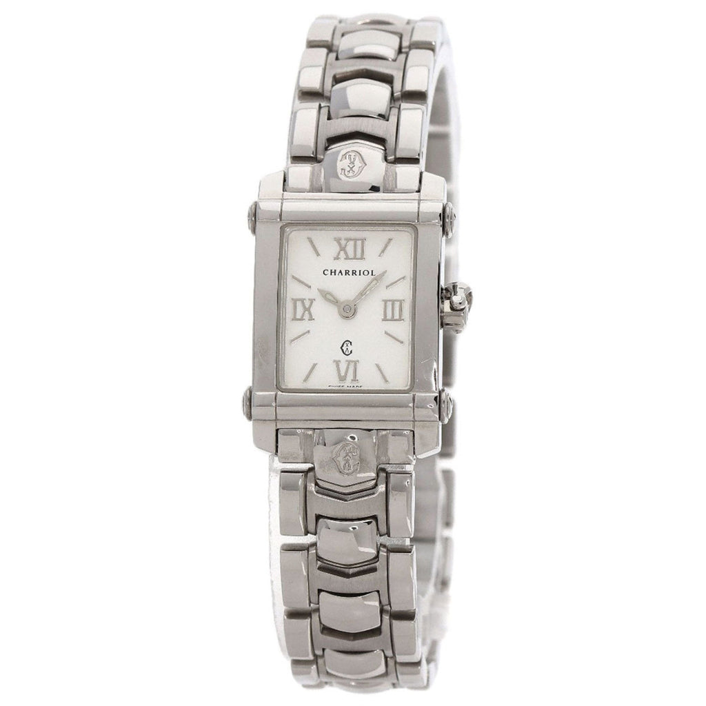 Ladies Columbus Ref.9012911 CHARRIOL Philippe Stainless PHILIPPE Steel/SS Watch (Good) Charriol Pre-Owned