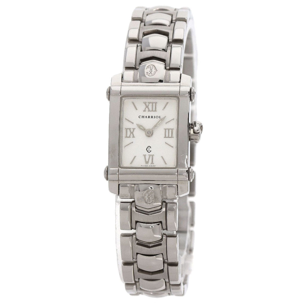 Ladies Columbus Ref.9012911 CHARRIOL Philippe Stainless PHILIPPE Steel/SS Watch (Good) Charriol Pre-Owned