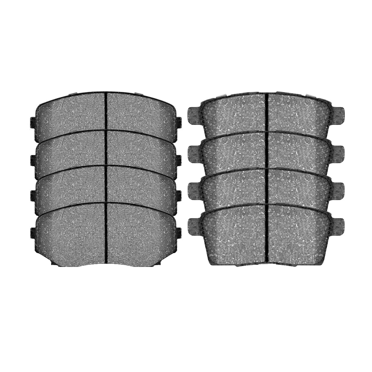 2009 2012 and FWD 2007-2010 V6 for Lincoln Brake CX-7 Front Edge Kit AutoShack Replacement AWD 2007-2010 2.5L 3.7L MKX 2007-2014 2.3L Rear 2007 CX-9 2015 2008 Ceramic Mazda 2011 Pads 3.5L 2010