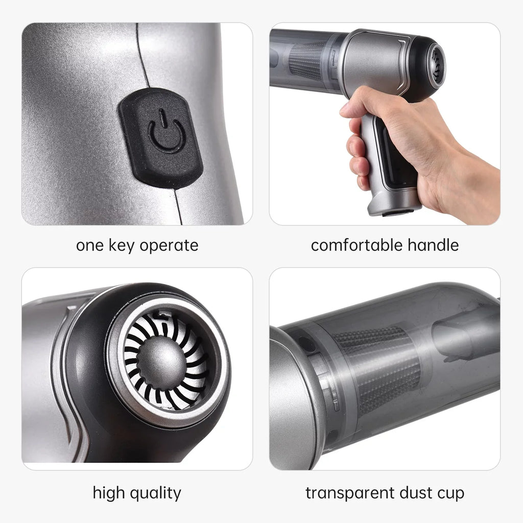 Duster with Charging Home Cleaner Office and Portable Air Aibecy Use Hand USB Pump for
