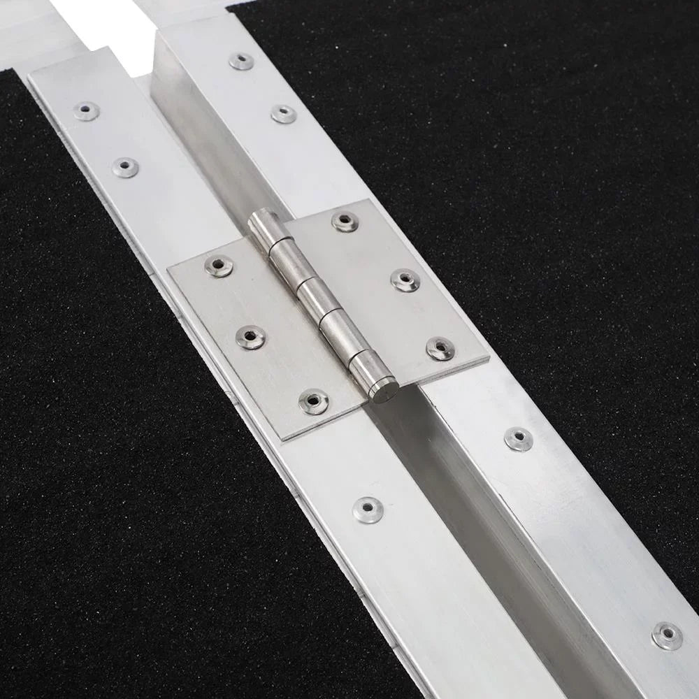 Aluminum Carrier Multifold Wheelchair Portable Non-skid 6FT 28" Ramp Scooter Mobility 72" x Ktaxon