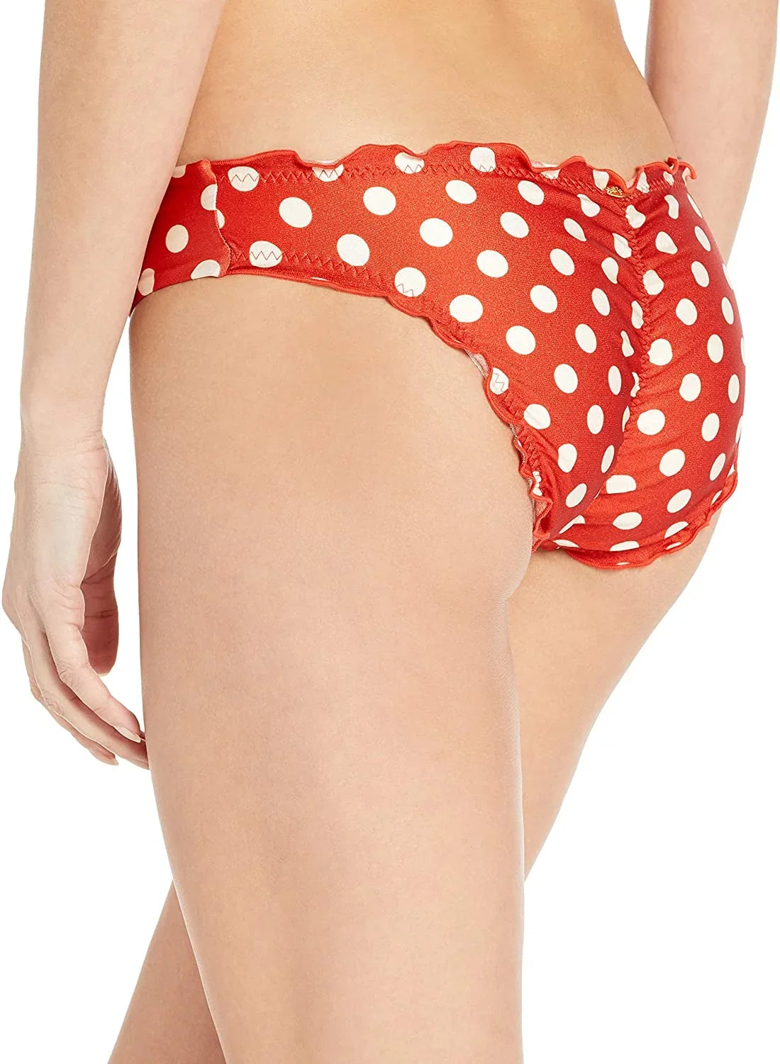 Macarena Fama Womens Separates Luli Polka Swim Bottom Ruched Dot