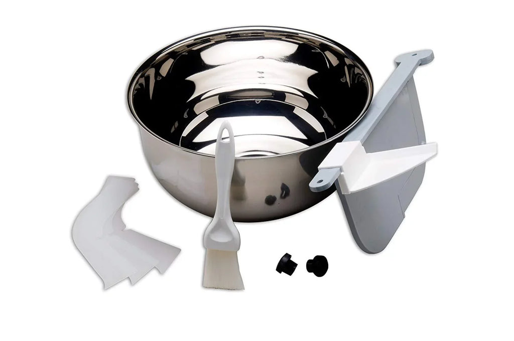 3 Scrapers Revolation for Kit Bowl, Baffle, Brush X3210 Accessory Baffle and and Machine Delta Clip, Baffle Includes