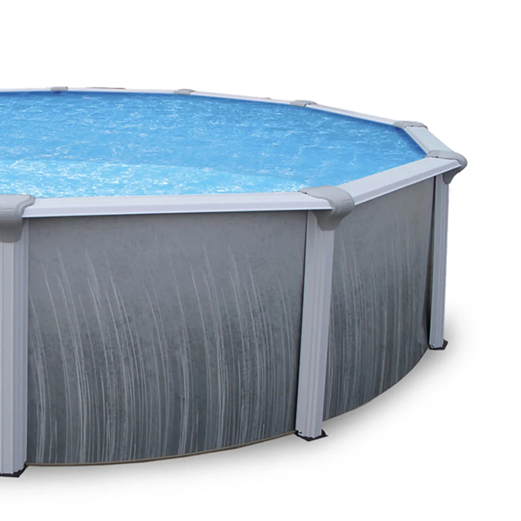18' With Bluewave 52-In Pool 7-In Steel Rail Martinique Top Round