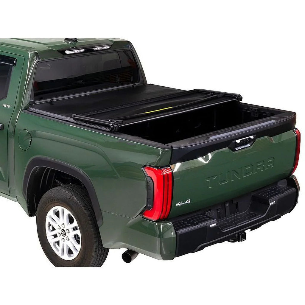 Soft 42-107 Folding 2" Pro Fold, Tonneau Silverado/Sierra | Fits 1500 | Chevy/GMC Bed Bed (97.6") Cover 2013 Tonno 2007 8' - Truck Tonno