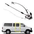 E350 compatible Unikpas Rod latch door assembly E250 E150 Side RH for Hinged w/cable latch Door replace