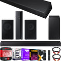 HDMI Gear 2 Dolby Surround Rear + 2.1ch Speaker Home Audio Cables Subwoofer Extended Sound + 4.1ch Coverage Kit + HW-A450/ZA Soundbar 2ch Deco Wireless HW-A450 2021 Theater Swa-9100S Bundle +