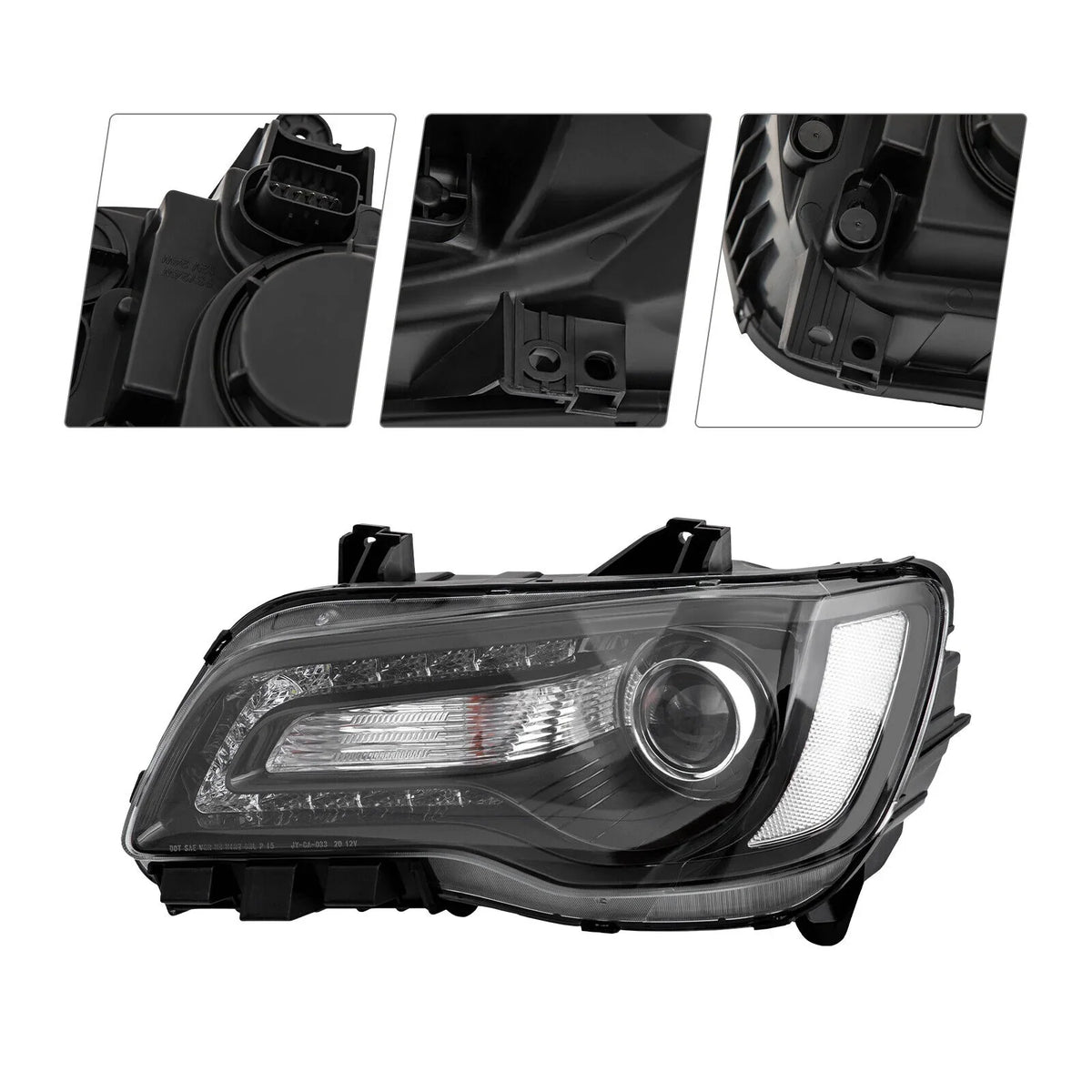 for Left New Driver 2015 Chrysler 2016 2017 Assembly Halogen Headlight Side 300
