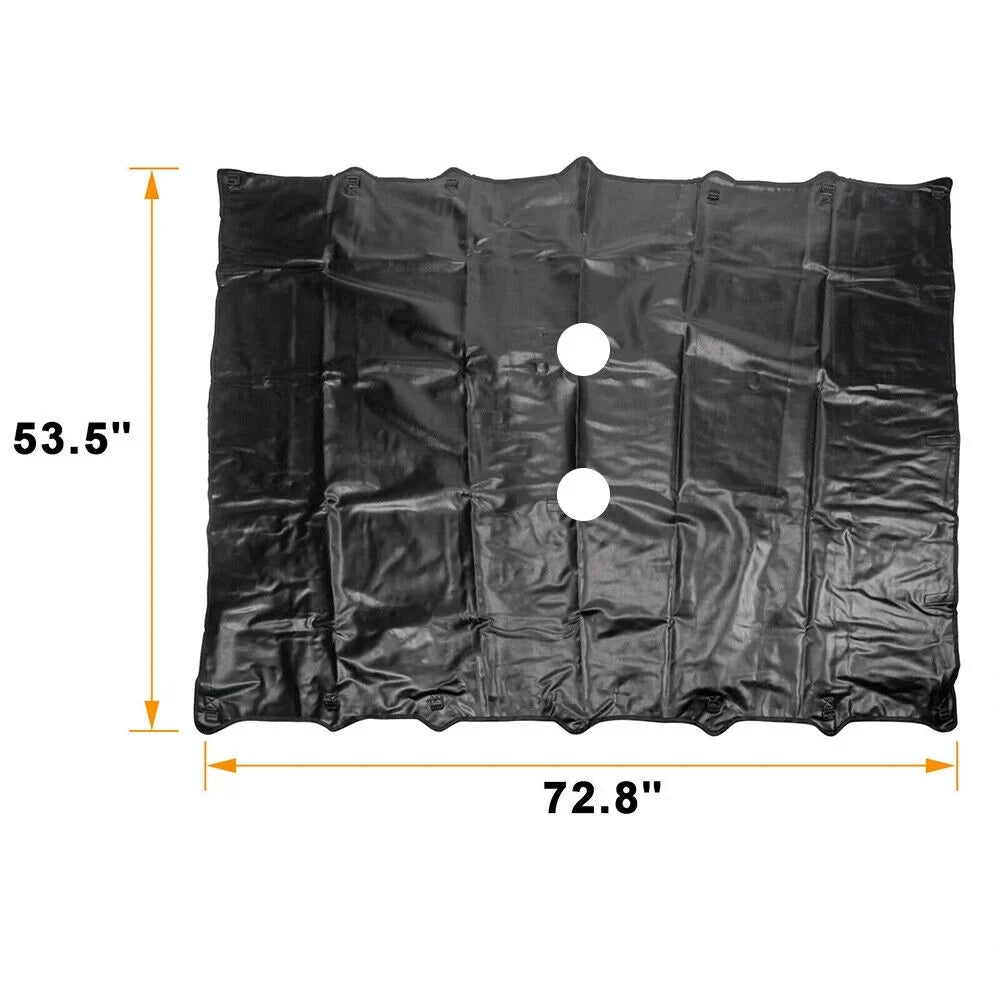 the from Paddsun SunFor JKU Leather Top JK Protection Jeep Wrangler Sunshade 07-18