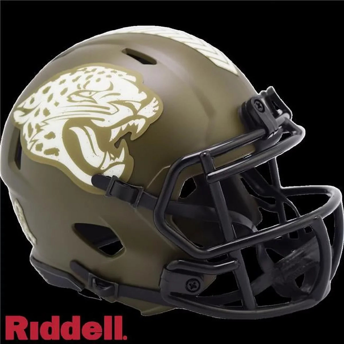 Mini Replica Helmet JaguarsRiddell To Jacksonville Speed Salute Service design Riddell 9585563372