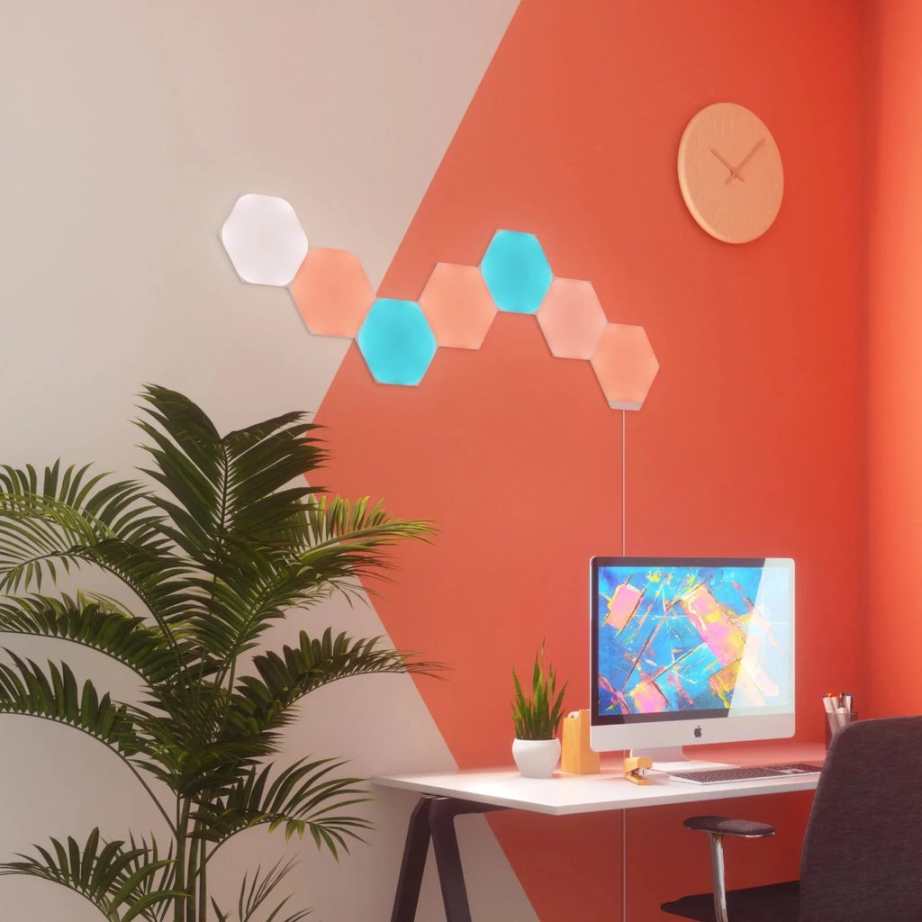 Panels Kit 7 Panels Light - - Hexagon Smarter