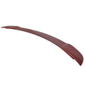 Compatible - Ruby with Motorsports Mustang GT 15-23 Red Trunk RR # Painted Spoiler Ikon ABS design
