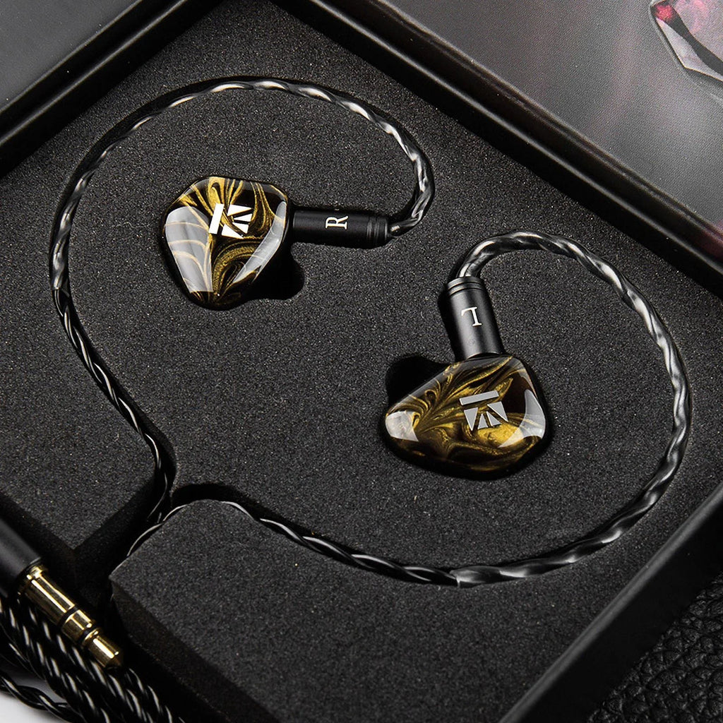 Sport HIFI Earbuds Headphones KB01 Diaphragm Beryllium In Earphone Headset Monitor Wired 10MM Dynamic Ear Music IEM Drvier KBEAR