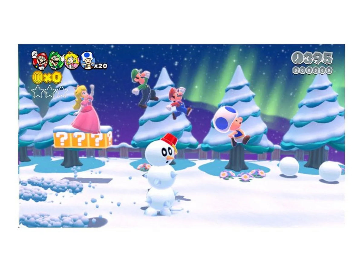 Super Nintendo Mario 3D U World Wii -