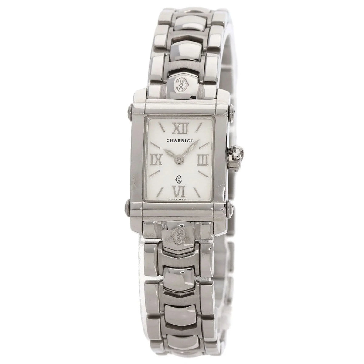 Ladies Columbus Ref.9012911 CHARRIOL Philippe Stainless PHILIPPE Steel/SS Watch (Good) Charriol Pre-Owned