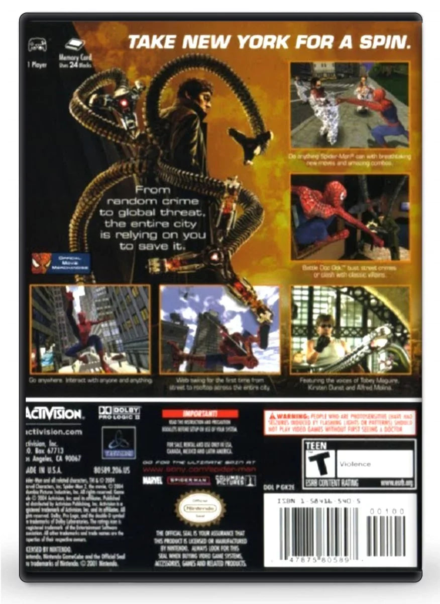 GameCube 2 - Nintendo Refurbished Spider-Man