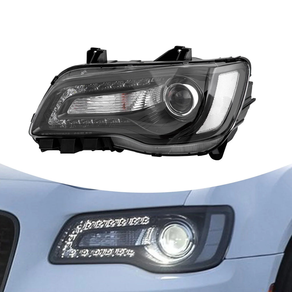 for Left New Driver 2015 Chrysler 2016 2017 Assembly Halogen Headlight Side 300