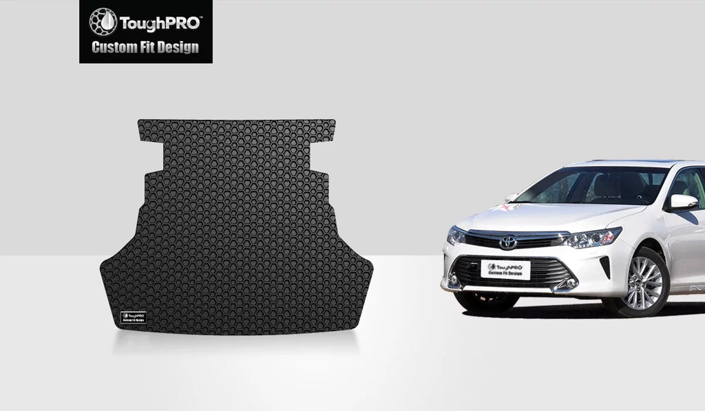 Camry Duty in All - (Made Black Trunk Compatible USA) - ToughPRO Rubber Heavy Mat 2016 climate - - with