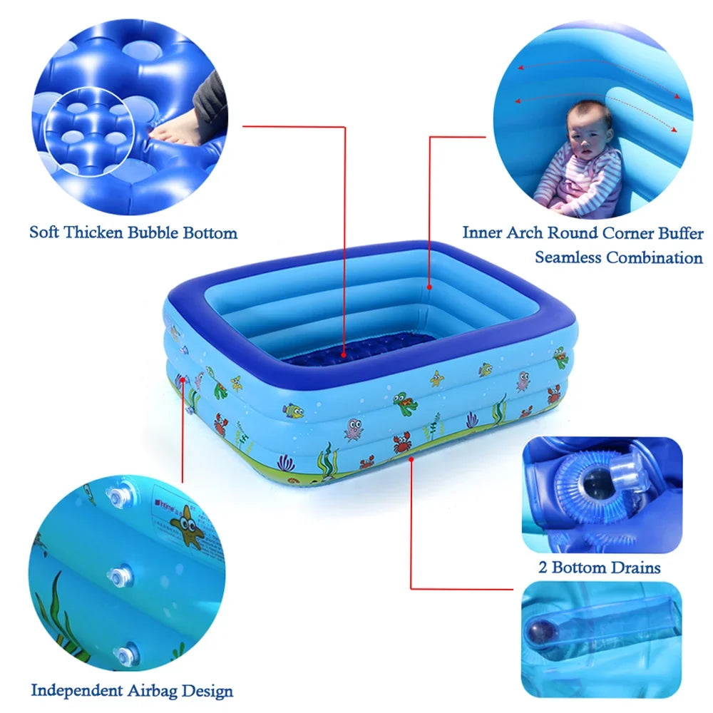 Bathtub Pool Swimming Swimming Basin Inflatable Pool Kid Portable