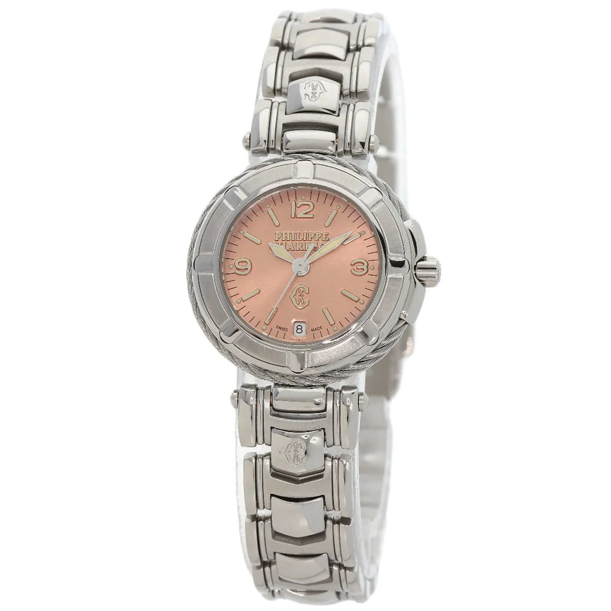 CHARRIOL PHILIPPE (Good) Watch Steel/SS Ladies Celtic Philippe Pre-Owned Stainless Charriol 53.97.2617