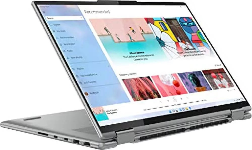 512GB w/RE Fingerprint Home NVMe SSD Backlit 2xThunderbolt4 LPDDR5 Touch i7-1260P Iris 12-Core Laptop 16GB 16" 2023 EVO USB KB HDMI 2.5K WiFi Lenovo Intel 11 Yoga Xe 12th Windows 2-in-1 6E Graphics 7
