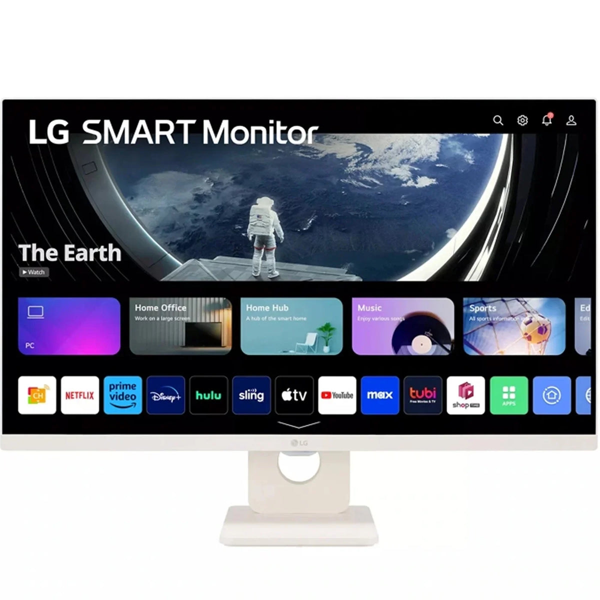 Share, - USB Box) Type-A), Speaker, 27-Inch Screen Stereo Monitor, (Open 2, IPS 5Wx2 Bluetooth, 23, Airplay Smart FHD 27SR50F Stand webOS Tilt HDR10, (HDMI, LG 2023
