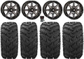 26" 14" Commander Renegade Tires Defender Outlander Wheels HL10 Lifter Smoke Maverick Reptile High Can-Am