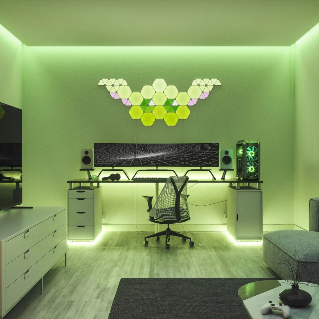 Panels Kit 7 Panels Light - - Hexagon Smarter