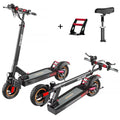 600W(Peak Miles Road Seat, 330lbs 28 with Adult inch Skateboard Off iENYRID Scooter 10 Electric Folding and Tires Electric Range, 800W) to up Commuter Adult E-Scooter Long